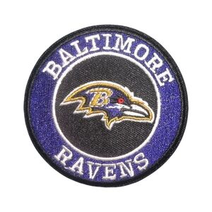 Baltimore Ravens Embroidered Iron On Patch